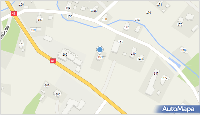 Rudziczka, Rudziczka, 153, mapa Rudziczka