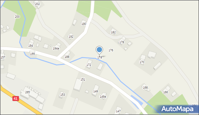 Rudziczka, Rudziczka, 174, mapa Rudziczka