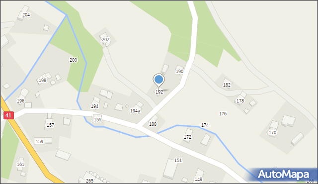 Rudziczka, Rudziczka, 192, mapa Rudziczka