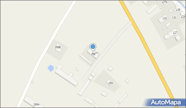 Rudziczka, Rudziczka, 268, mapa Rudziczka