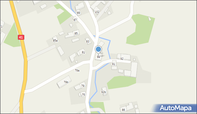 Rudziczka, Rudziczka, 94, mapa Rudziczka