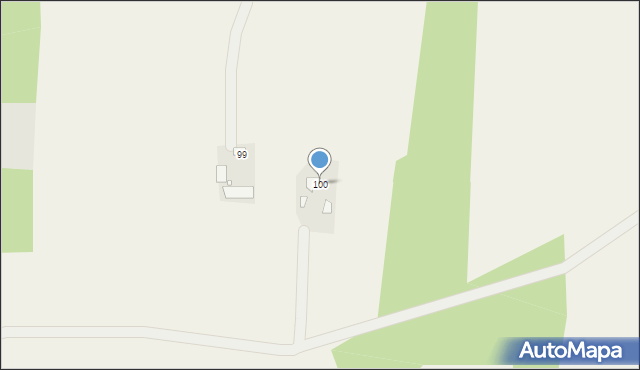 Rudzienko, Rudzienko, 100, mapa Rudzienko