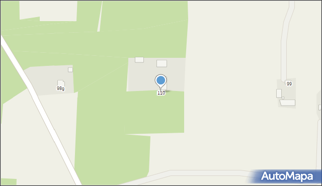 Rudzienko, Rudzienko, 110, mapa Rudzienko
