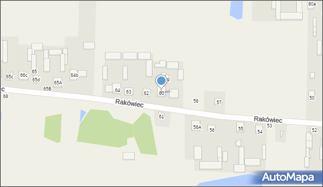 Rudzienko, Rudzienko, 60, mapa Rudzienko