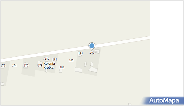 Rudzienko, Rudzienko, 190, mapa Rudzienko