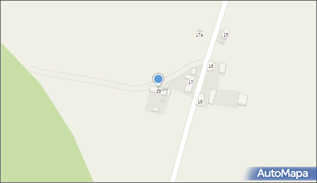 Rudziny, Rudziny, 19, mapa Rudziny