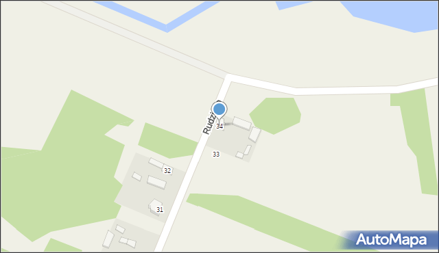 Rudzisko, Rudzisko, 34, mapa Rudzisko