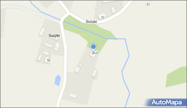 Rudziszki, Rudziszki, 57, mapa Rudziszki