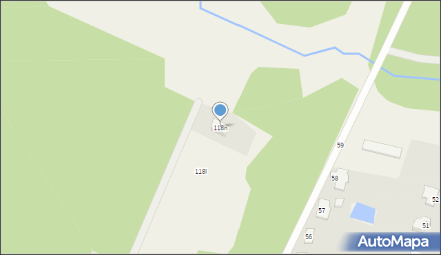 Rukławki, Rukławki, 118n, mapa Rukławki