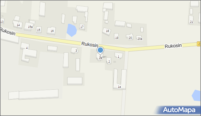 Rukosin, Rukosin, 2a, mapa Rukosin