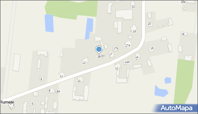 Rumejki, Rumejki, 15, mapa Rumejki