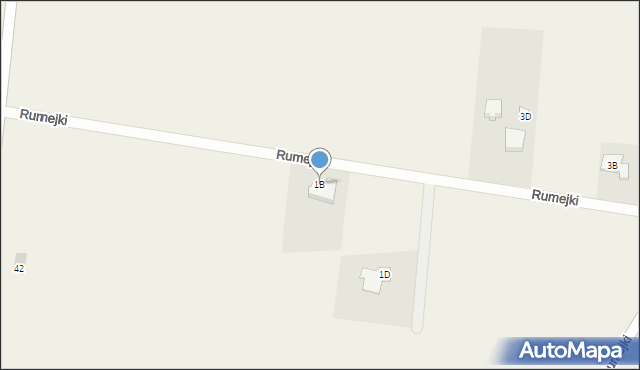 Rumejki, Rumejki, 1B, mapa Rumejki