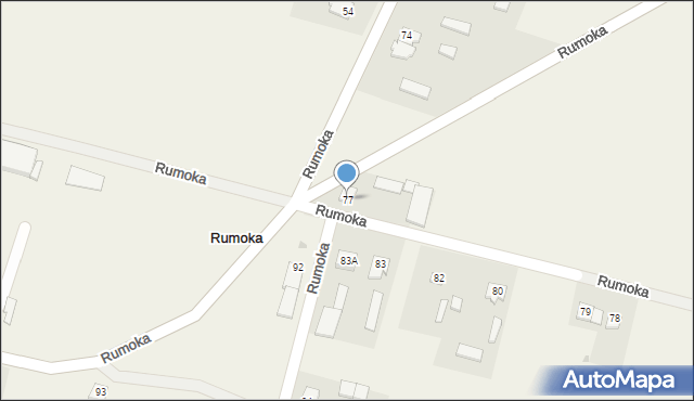 Rumoka, Rumoka, 77, mapa Rumoka