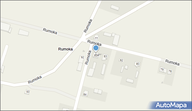 Rumoka, Rumoka, 83A, mapa Rumoka