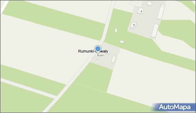 Rumunki-Chwały, Rumunki-Chwały, 7, mapa Rumunki-Chwały