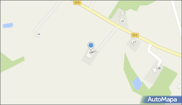 Rumunki Głodowskie, Rumunki Głodowskie, 14A, mapa Rumunki Głodowskie