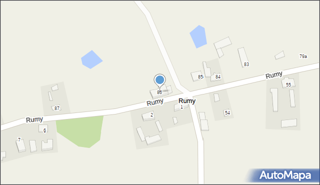 Rumy, Rumy, 86, mapa Rumy