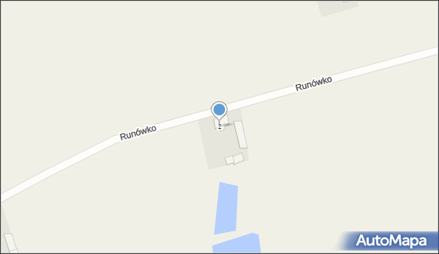 Runówko, Runówko, 2, mapa Runówko