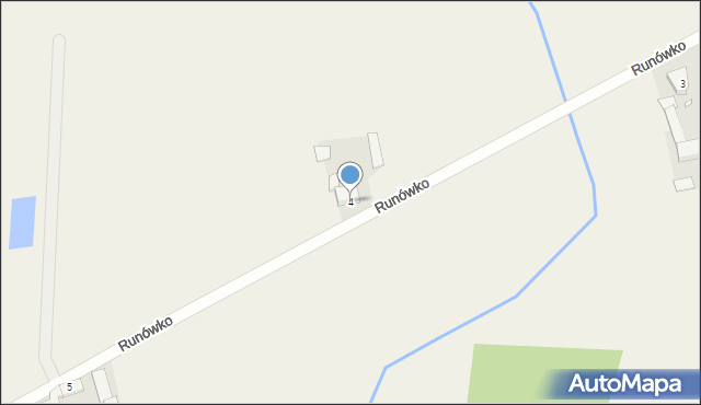 Runówko, Runówko, 4, mapa Runówko