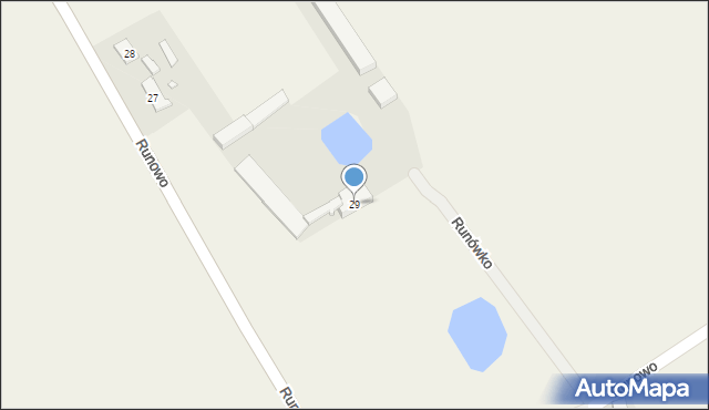 Runowo, Runowo, 29, mapa Runowo