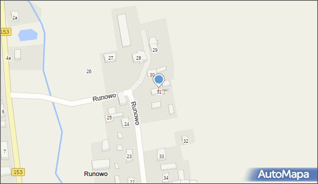 Runowo, Runowo, 31, mapa Runowo