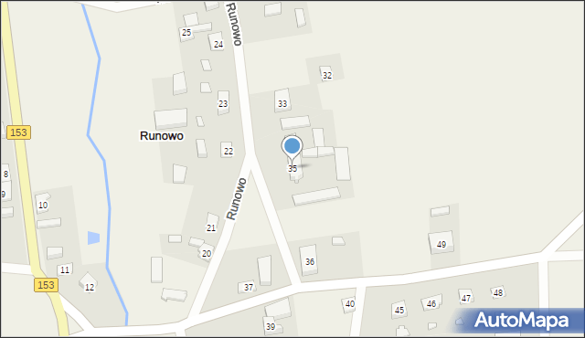 Runowo, Runowo, 35, mapa Runowo