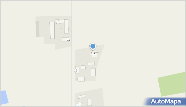 Runowo-Kolonia, Runowo-Kolonia, 11A, mapa Runowo-Kolonia