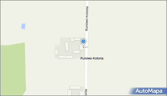 Runowo-Kolonia, Runowo-Kolonia, 7, mapa Runowo-Kolonia