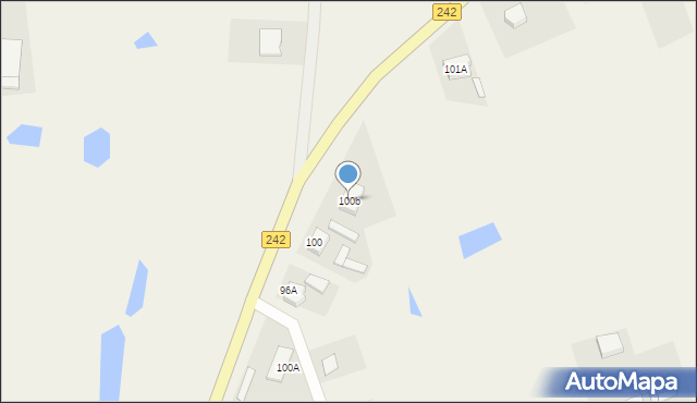 Runowo Krajeńskie, Runowo Krajeńskie, 100b, mapa Runowo Krajeńskie