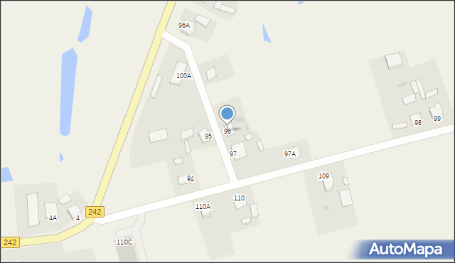 Runowo Krajeńskie, Runowo Krajeńskie, 96, mapa Runowo Krajeńskie