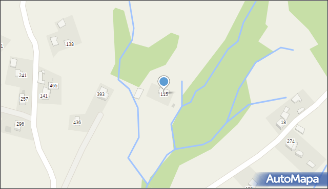 Rupniów, Rupniów, 115, mapa Rupniów