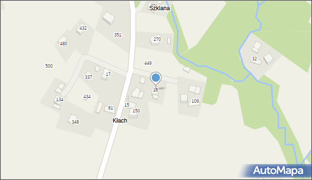 Rupniów, Rupniów, 16, mapa Rupniów