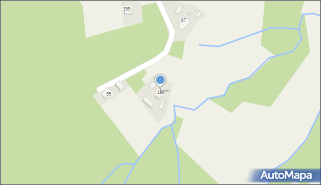 Rupniów, Rupniów, 186, mapa Rupniów