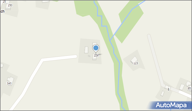 Rupniów, Rupniów, 224, mapa Rupniów