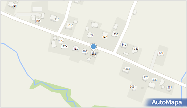 Rupniów, Rupniów, 262, mapa Rupniów