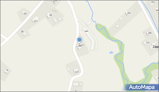 Rupniów, Rupniów, 298, mapa Rupniów