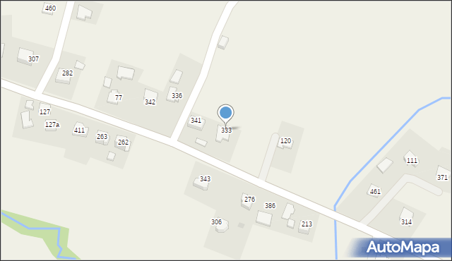 Rupniów, Rupniów, 333, mapa Rupniów