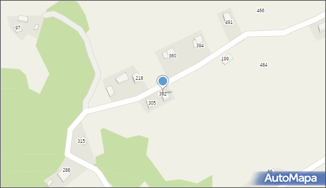 Rupniów, Rupniów, 392, mapa Rupniów