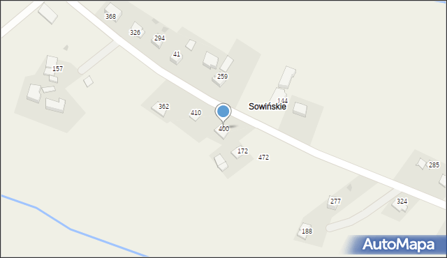 Rupniów, Rupniów, 400, mapa Rupniów