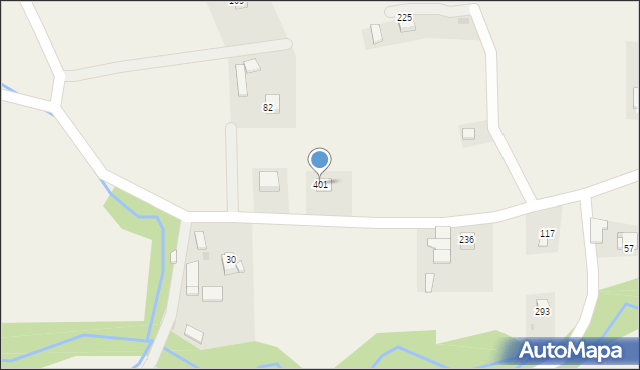 Rupniów, Rupniów, 401, mapa Rupniów