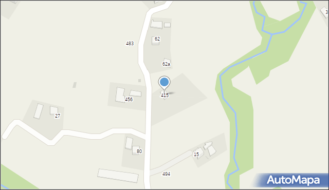 Rupniów, Rupniów, 415, mapa Rupniów