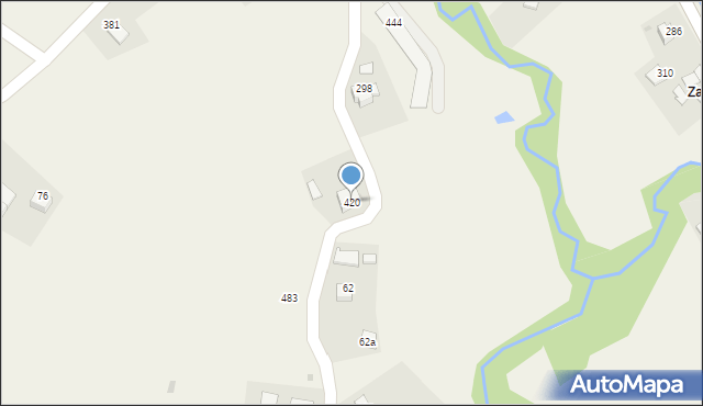 Rupniów, Rupniów, 420, mapa Rupniów