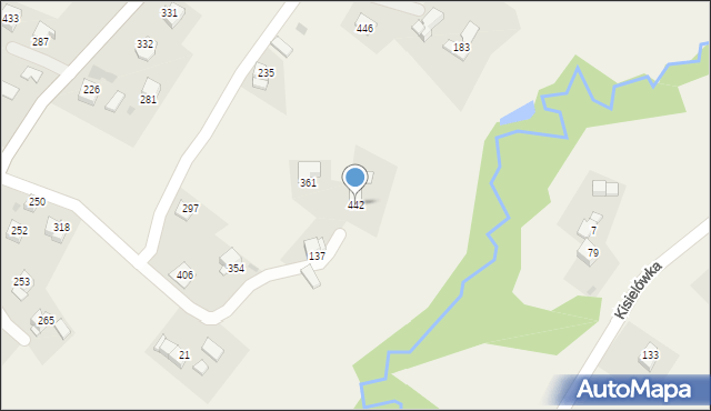 Rupniów, Rupniów, 442, mapa Rupniów