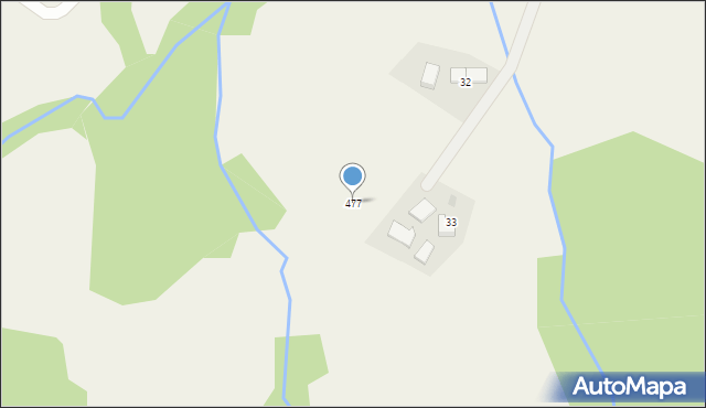 Rupniów, Rupniów, 477, mapa Rupniów