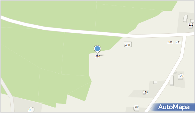 Rupniów, Rupniów, 486, mapa Rupniów