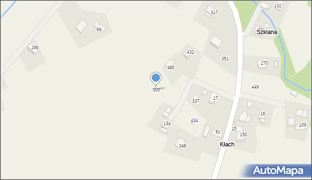 Rupniów, Rupniów, 500, mapa Rupniów