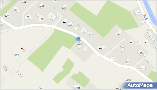 Ruś, Ruś, 59, mapa Ruś