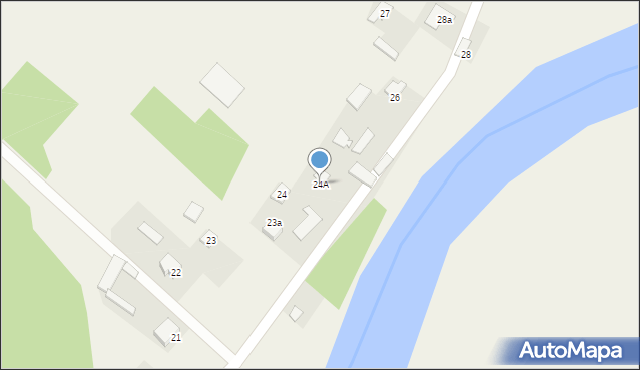 Ruś, Ruś, 24A, mapa Ruś