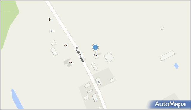 Ruś Mała, Ruś Mała, 6a, mapa Ruś Mała
