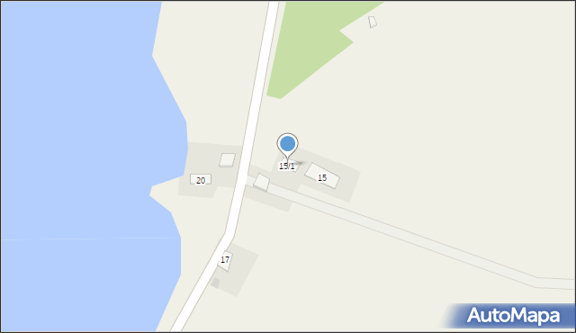 Rusek Mały, Rusek Mały, 15/1, mapa Rusek Mały
